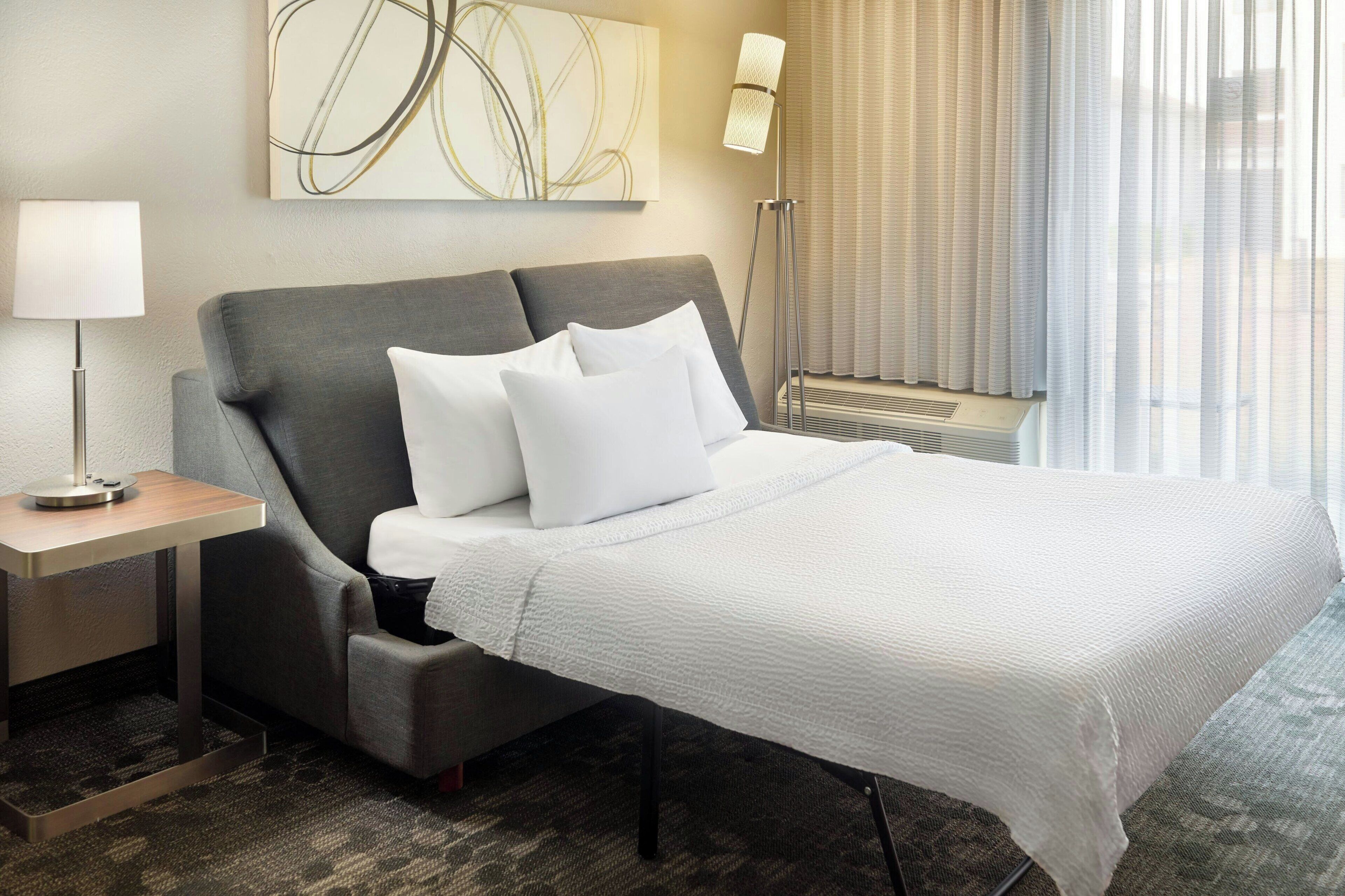 in-room safe, desk, laptop workspace, iron/ironing board