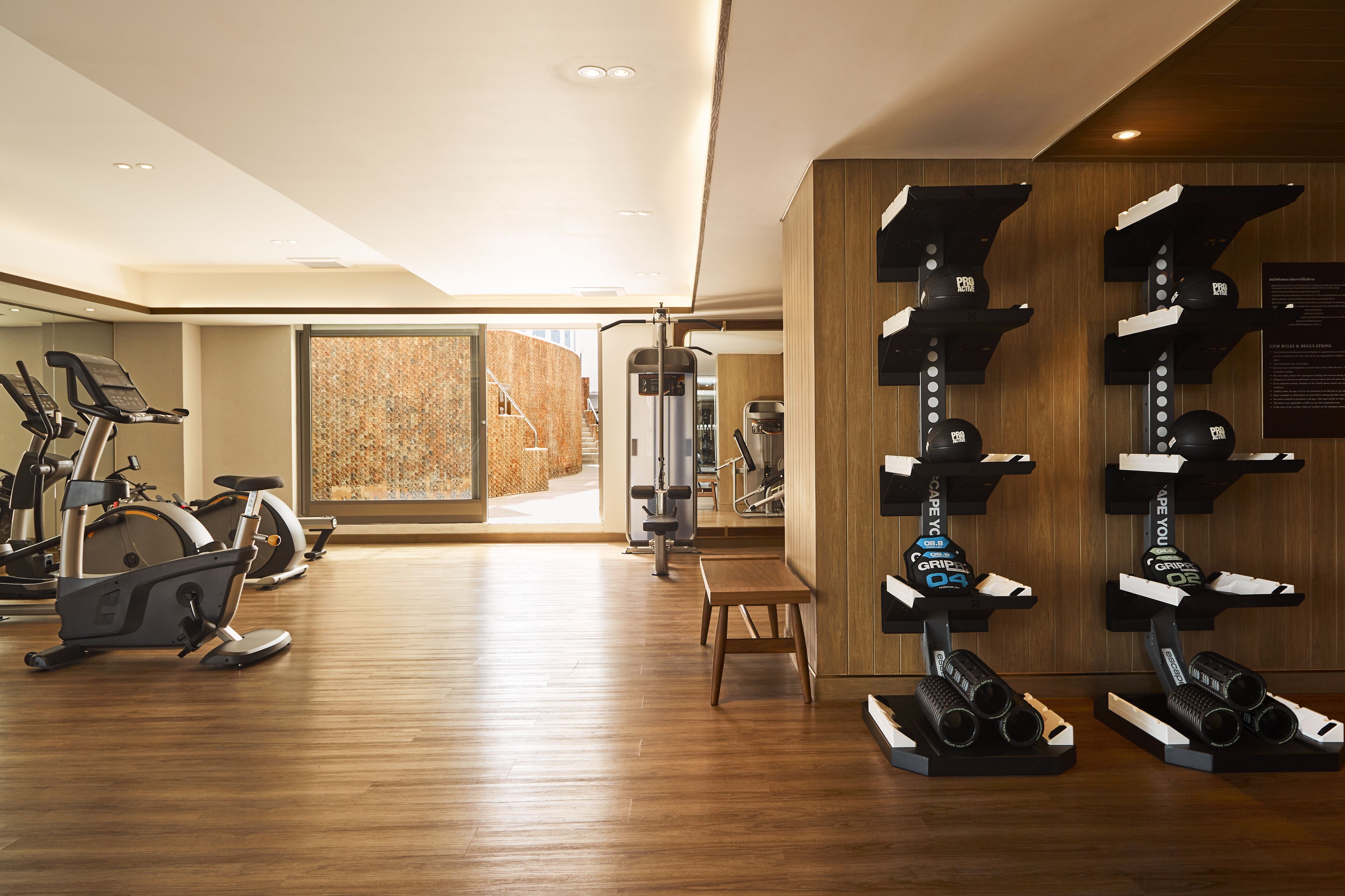 fitness studio