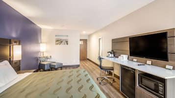 Blackout drapes, iron/ironing board, free WiFi, bed sheets