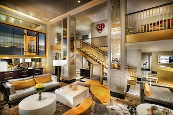Hotel entrance and lobby at Staypineapple, An Elegant Hotel, Union Square