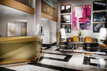 Reception area at Staypineapple, An Elegant Hotel, Union Square