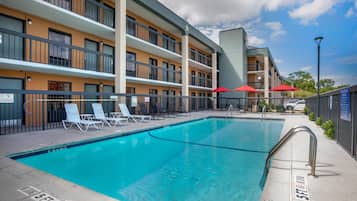 Seasonal outdoor pool