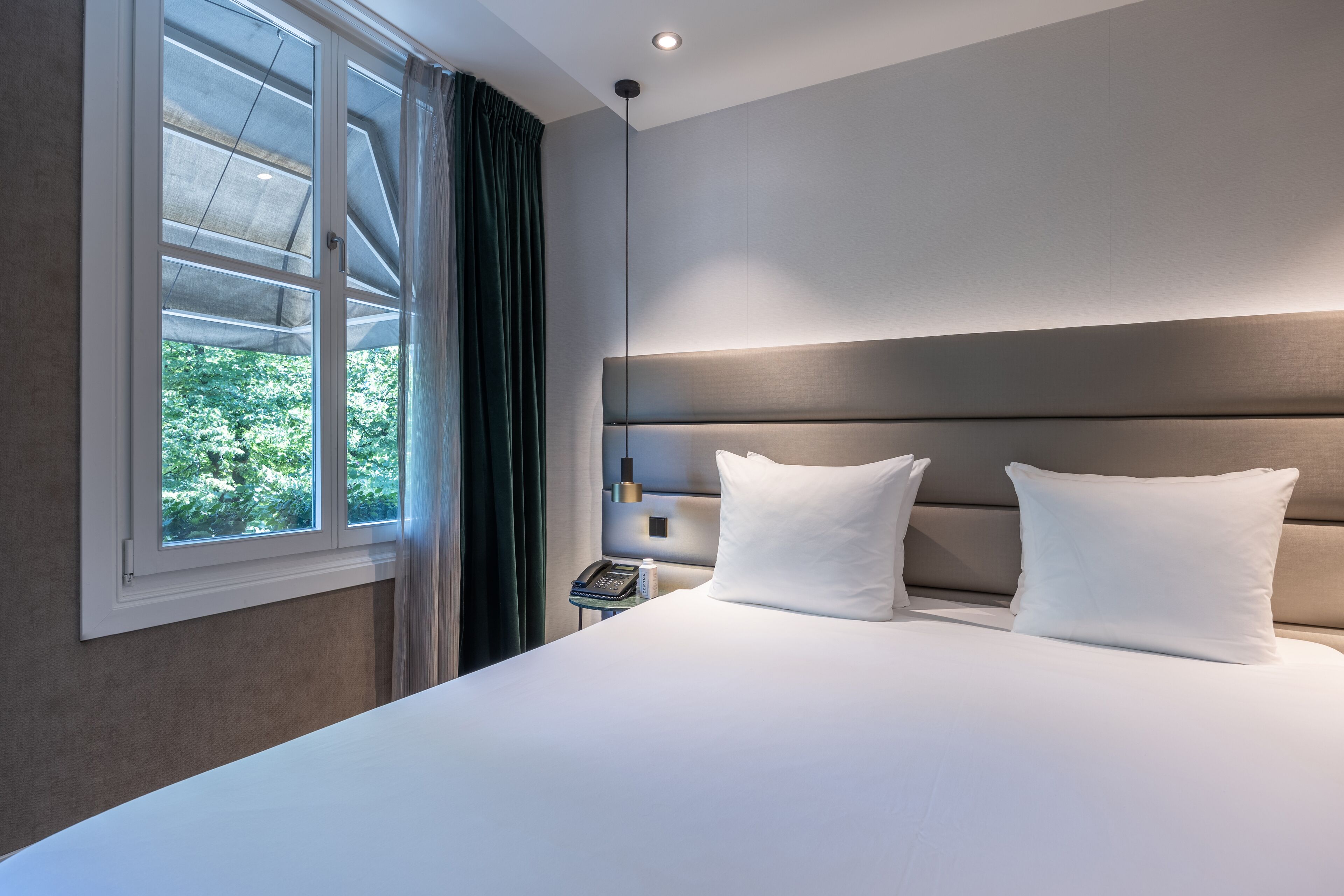 comfort room, city view | view from room