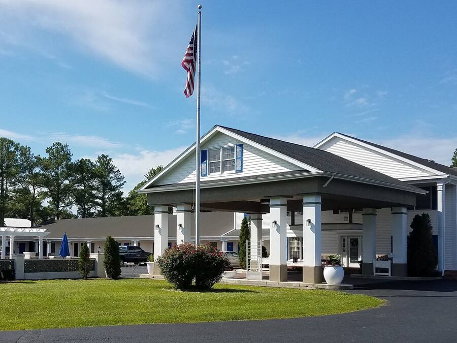 Fassade der Unterkunft