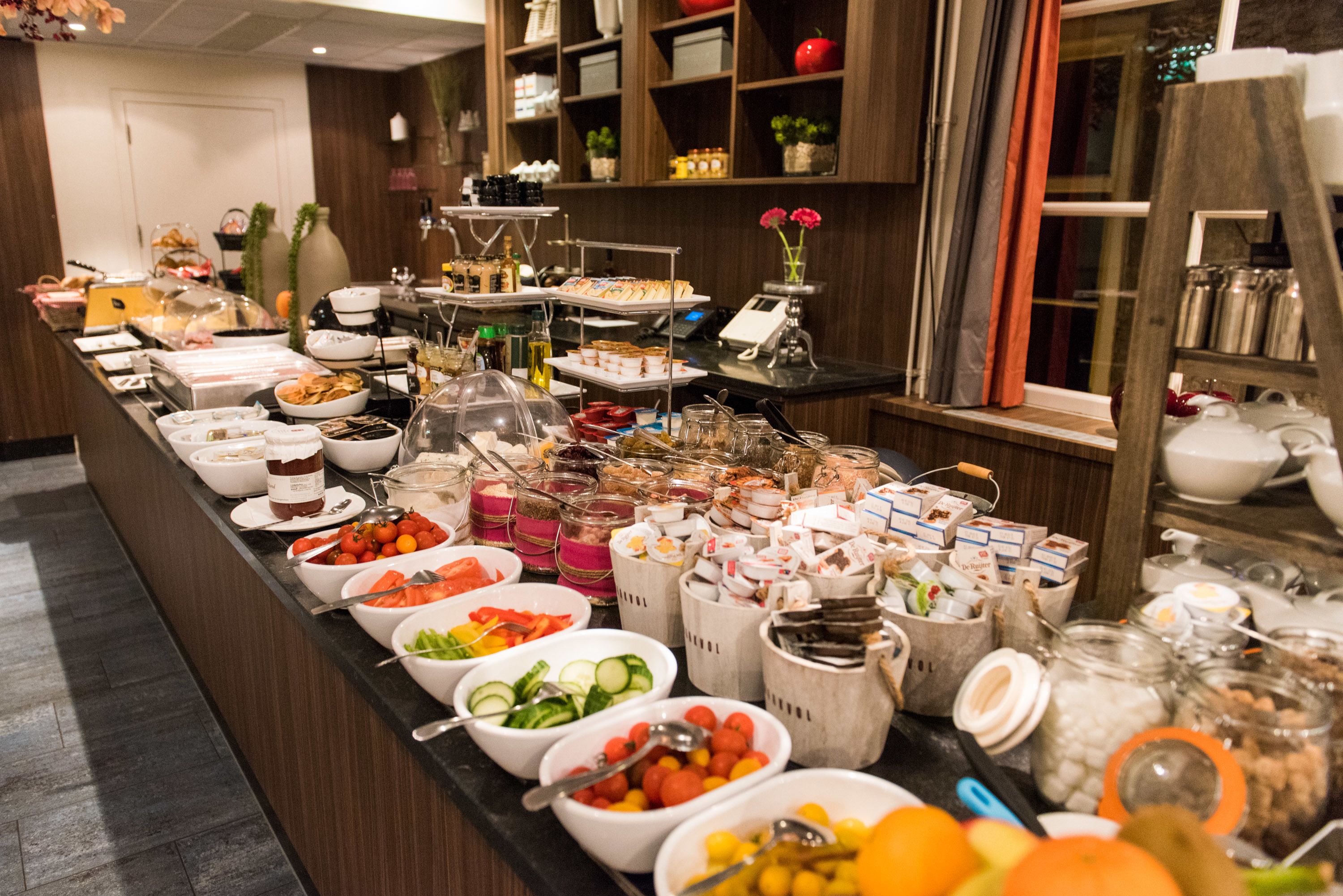 daily buffet breakfast (eur 22.50 per person)