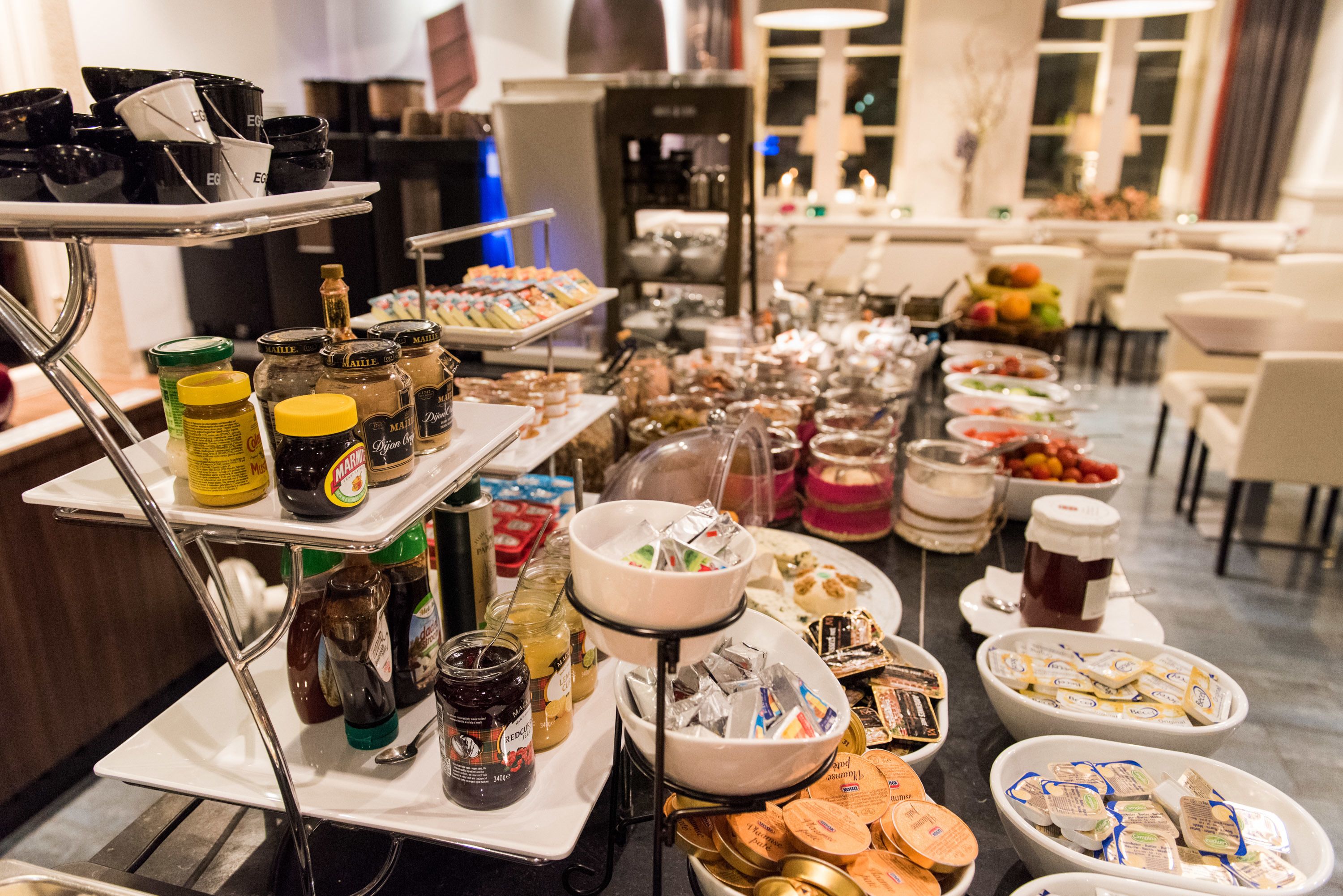 daily buffet breakfast (eur 22.50 per person)
