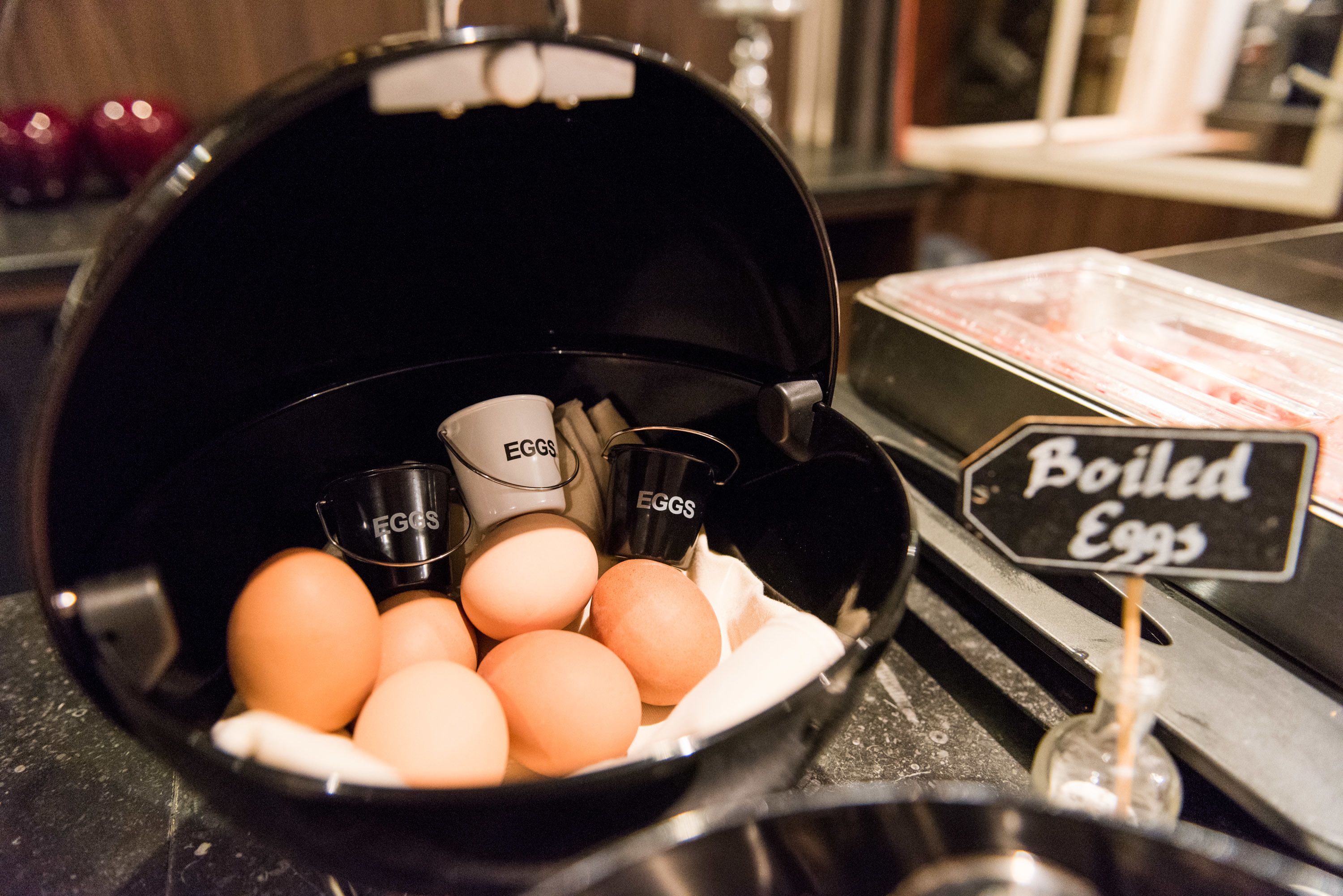 daily buffet breakfast (eur 22.50 per person)