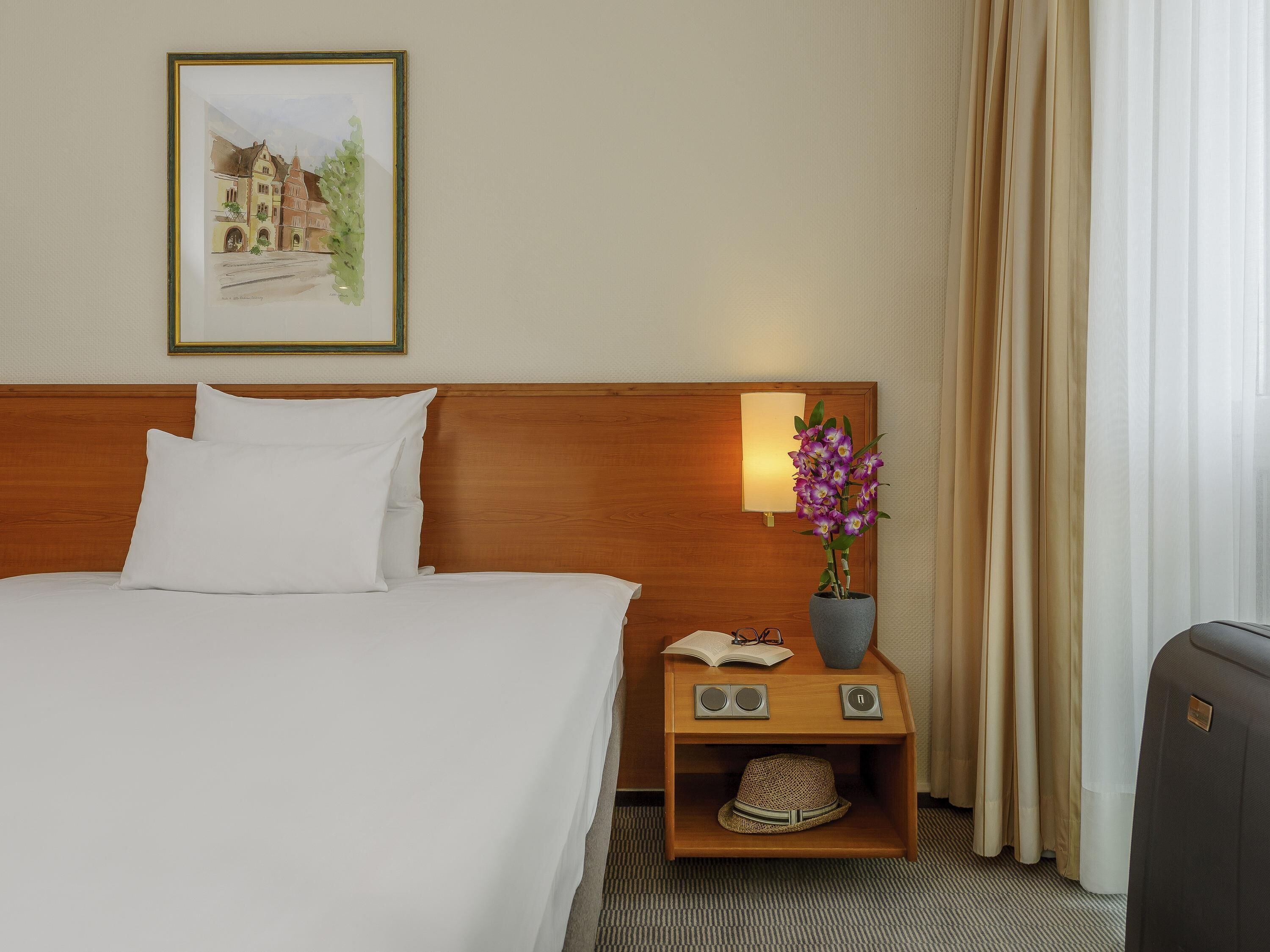 Camera Standard, 1 letto queen | Biancheria da letto ipoallergenica, minibar, una scrivania