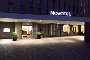 Front of property - evening/night