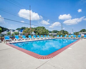 Piscina externa sazonal