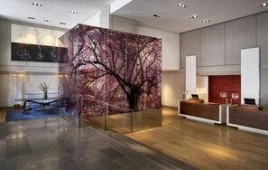 Interior entrance