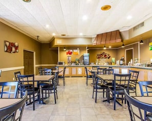 Free buffet breakfast