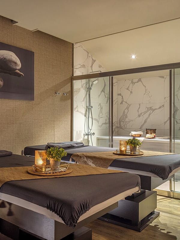 Salas de tratamiento para parejas, baño turco/hammam