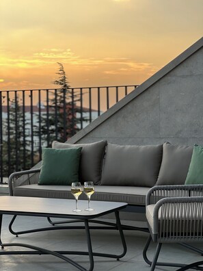 Leilighet – executive (Suite) | Terrasse/patio