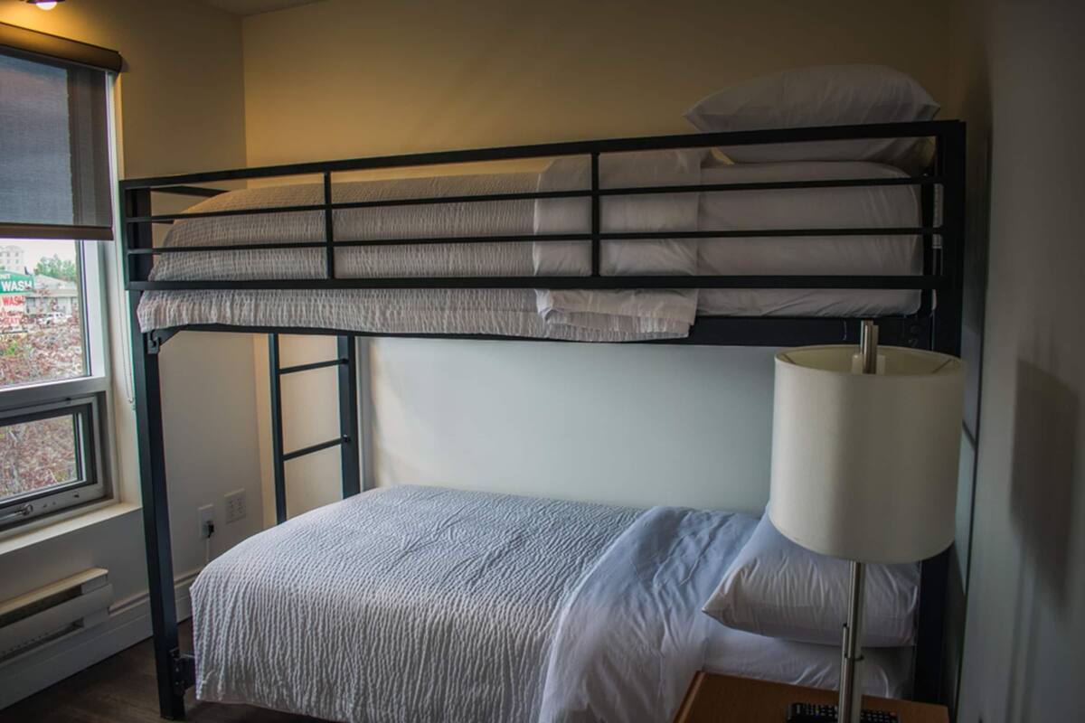 Family Room, Multiple Beds, Non Smoking | Hypo-allergenic bedding available, pillowtop beds, desk, blackout drapes
