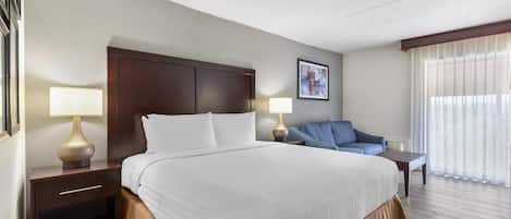 Standard Room, 1 King Bed, Non Smoking, Refrigerator & Microwave (with Sofabed)