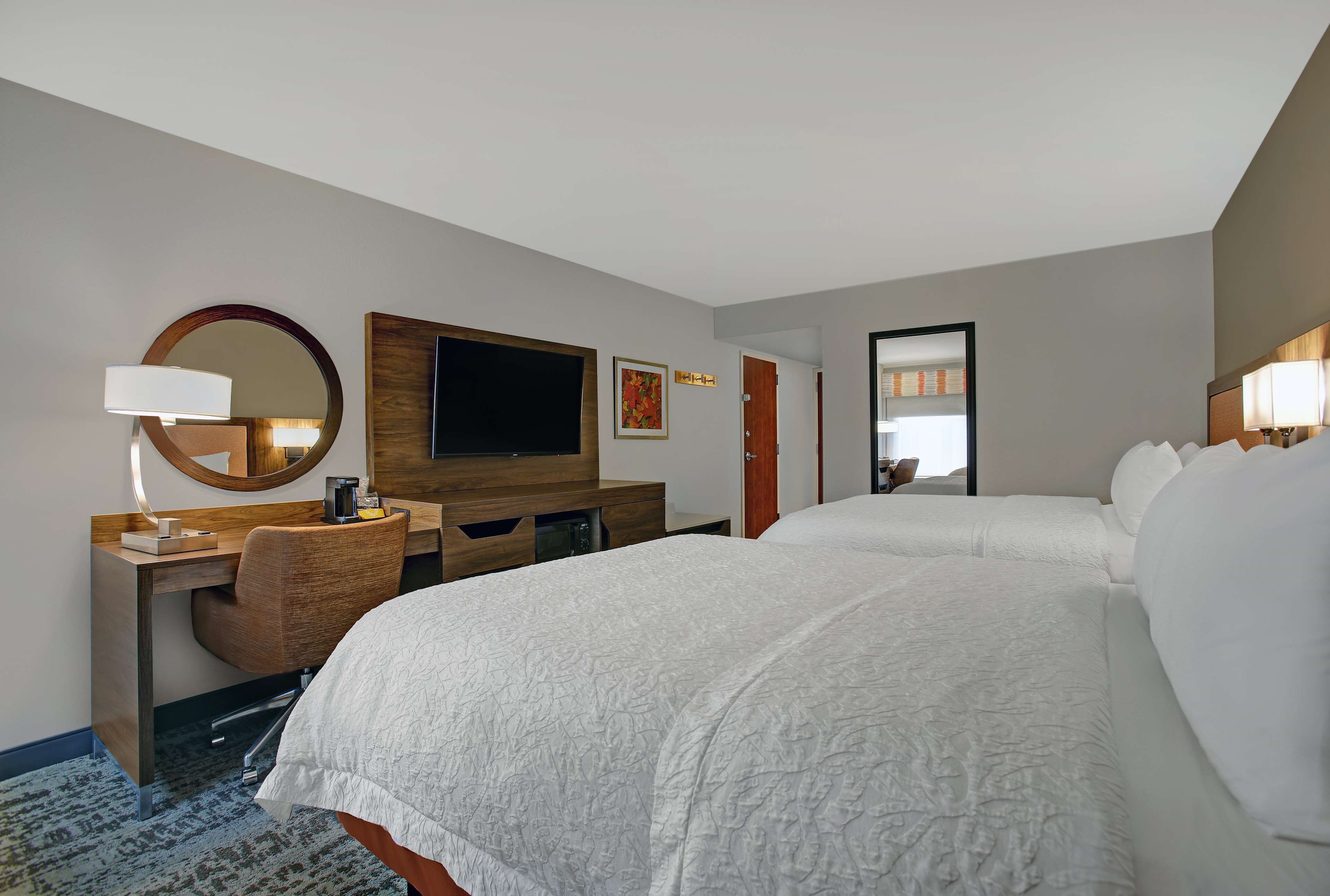 two double beds nonsmoking | 1 bedroom, iron/ironing board, free cots/infant beds, free wifi