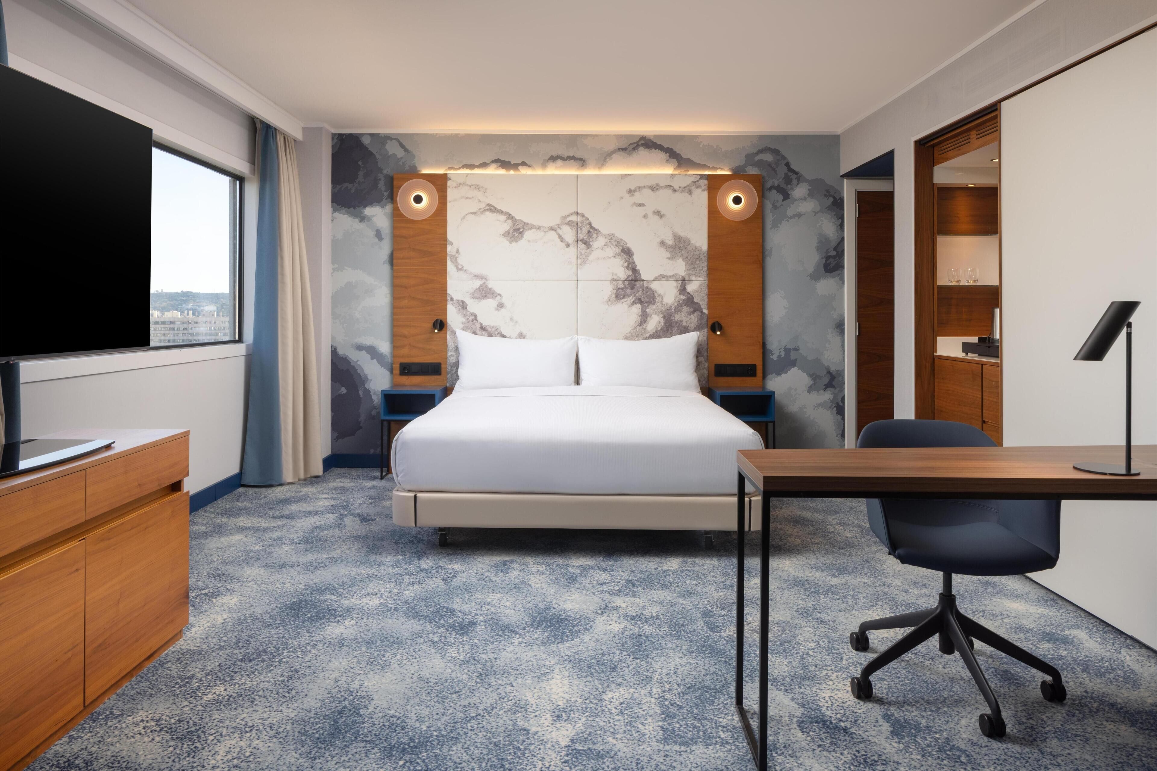 Suite, 1 cama King size y sofá cama (Master) | 1 habitación, edredón, camas con pillow-top y minibar 