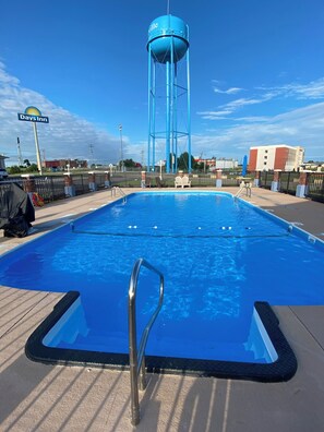 Seasonal outdoor pool