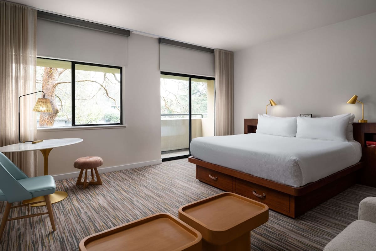 Room, 1 King Bed with Sofa bed, Pool View