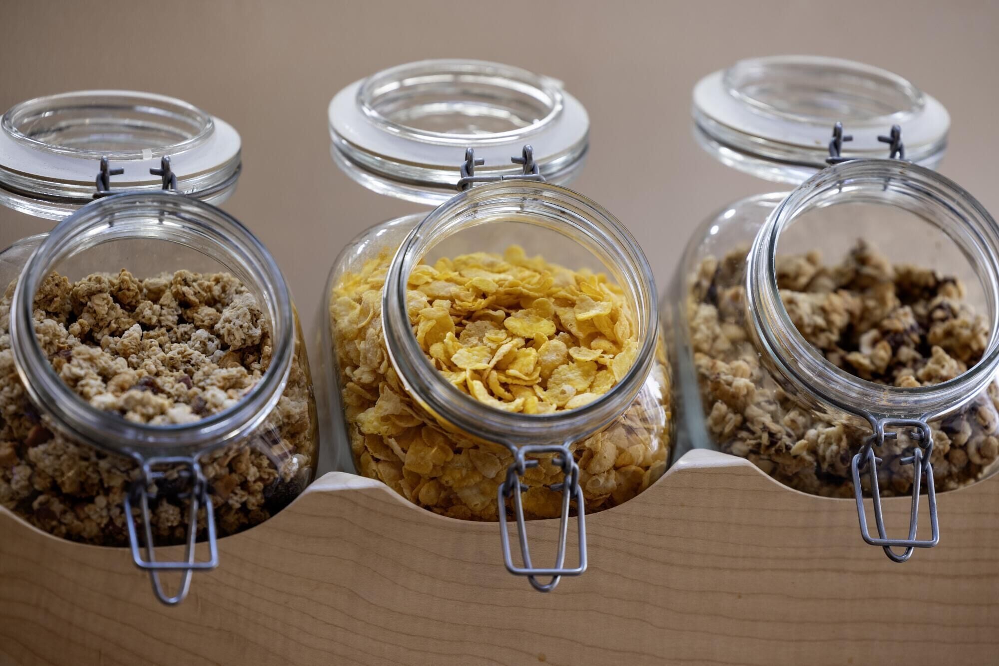 Daily cooked-to-order breakfast for a fee