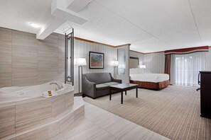1 bedroom, laptop workspace, blackout curtains, iron/ironing board