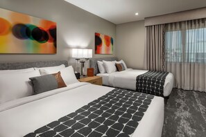 Standard Room, 2 Queen Beds, Non Smoking | Premium bedding, pillowtop beds, in-room safe, individually decorated - Olivia Hotel (Los Angeles)