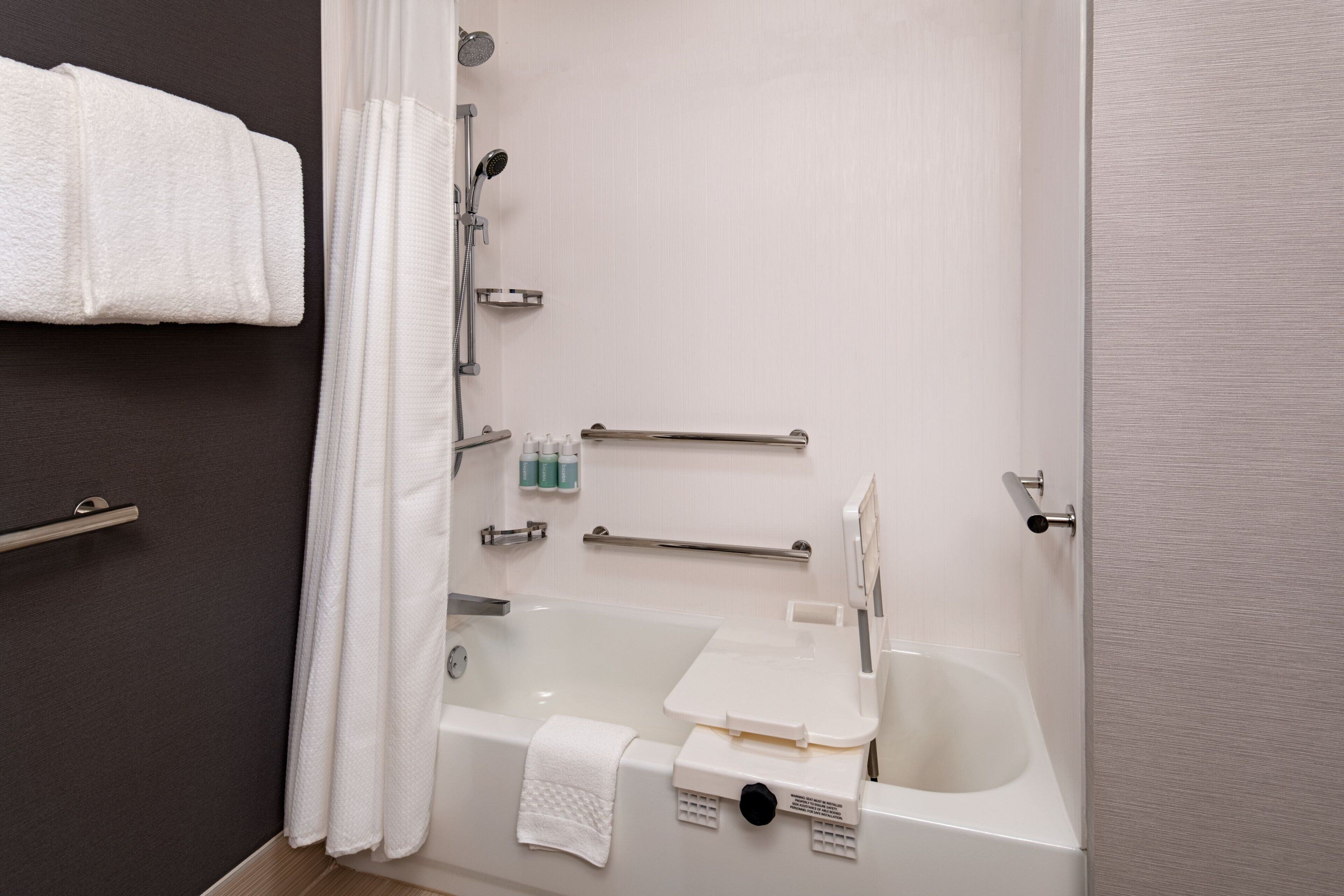 hypo-allergenic bedding, in-room safe, desk, laptop workspace