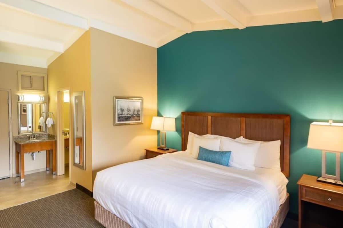 Pillow-top beds, in-room safe, blackout curtains, iron/ironing board