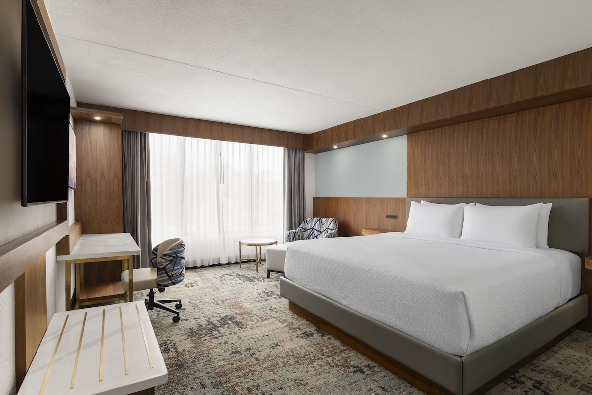 Standard Room, 1 King Bed, Accessible, Non Smoking | In-room safe, desk, laptop workspace, WiFi (free)