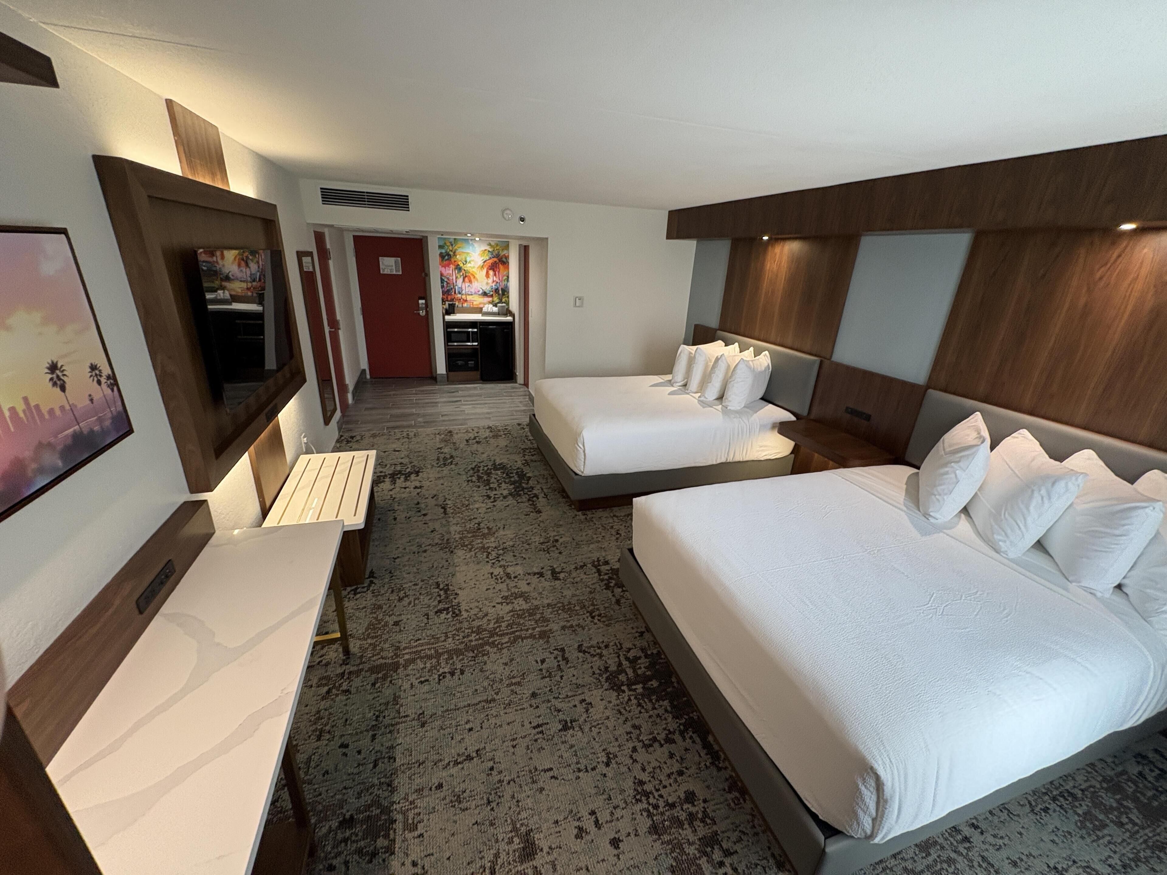 Standard Room, 2 Queen Beds, Accessible, Non Smoking (Walk-in Shower)