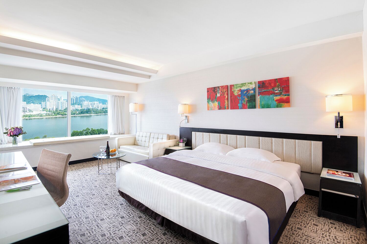 In-room safe, blackout curtains, iron/ironing board (on request)