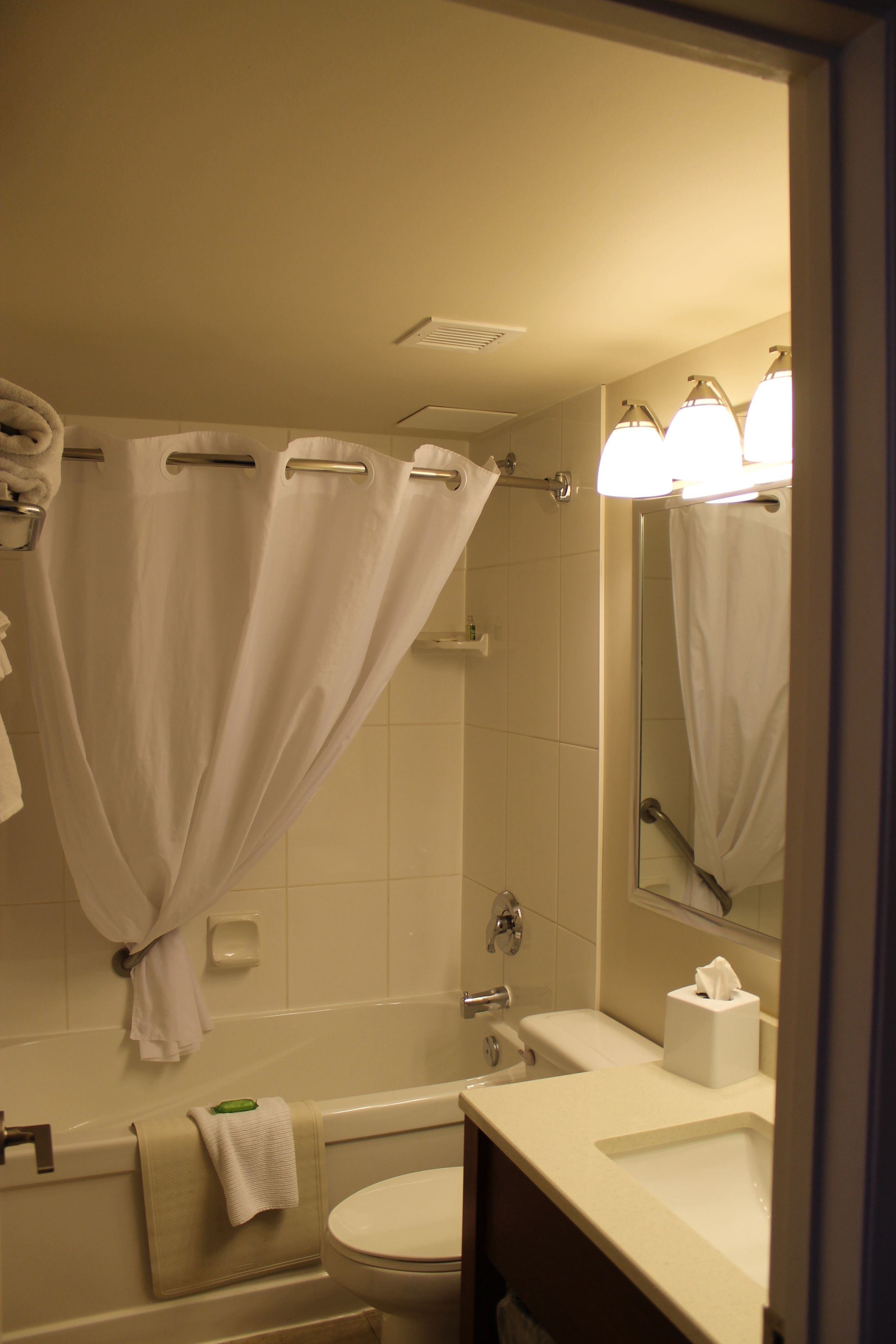 suite, 1 queen bed, non smoking, kitchenette | bathroom sink