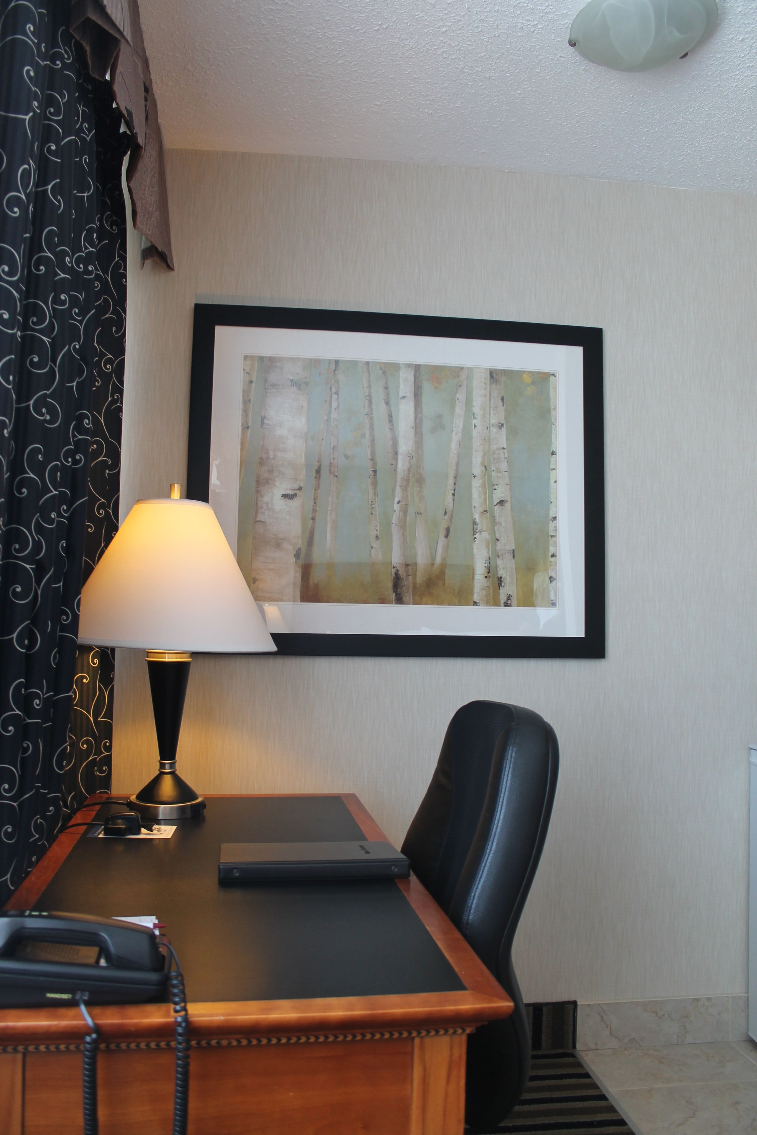 executive room, 1 king bed, non smoking, refrigerator & microwave | in-room business centre