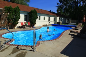 Seasonal outdoor pool