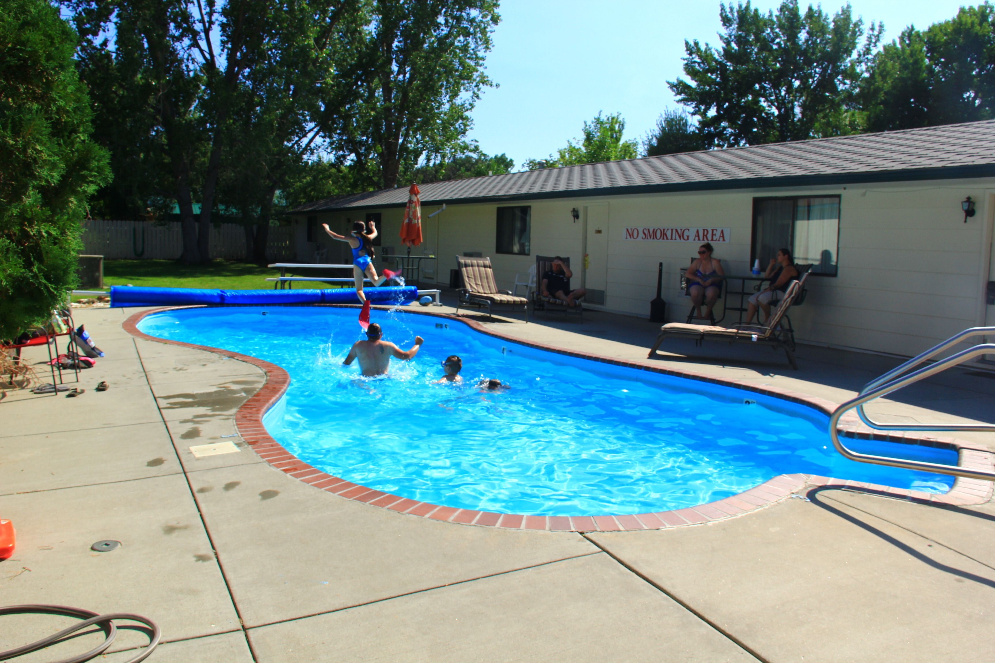 Seasonal outdoor pool