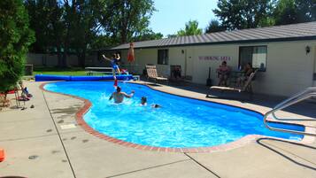 Seasonal outdoor pool