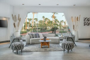 Zona de estar del vestíbulo