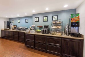 Free daily on-the-go breakfast 