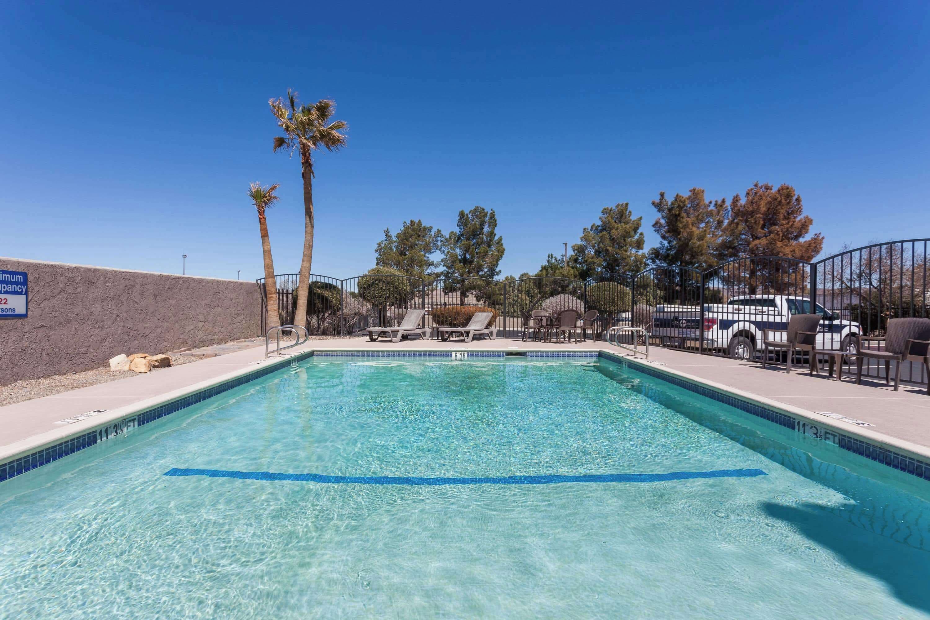 室外泳池；躺椅