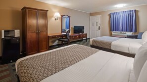 Desk, iron/ironing board, free cots/infant beds, free WiFi