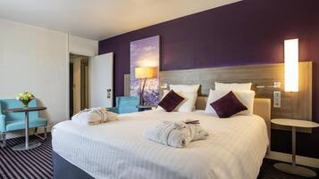 Privilege, Chambre Double, 1 lit double | Literie de qualité supérieure, minibar, coffres-forts dans les chambres