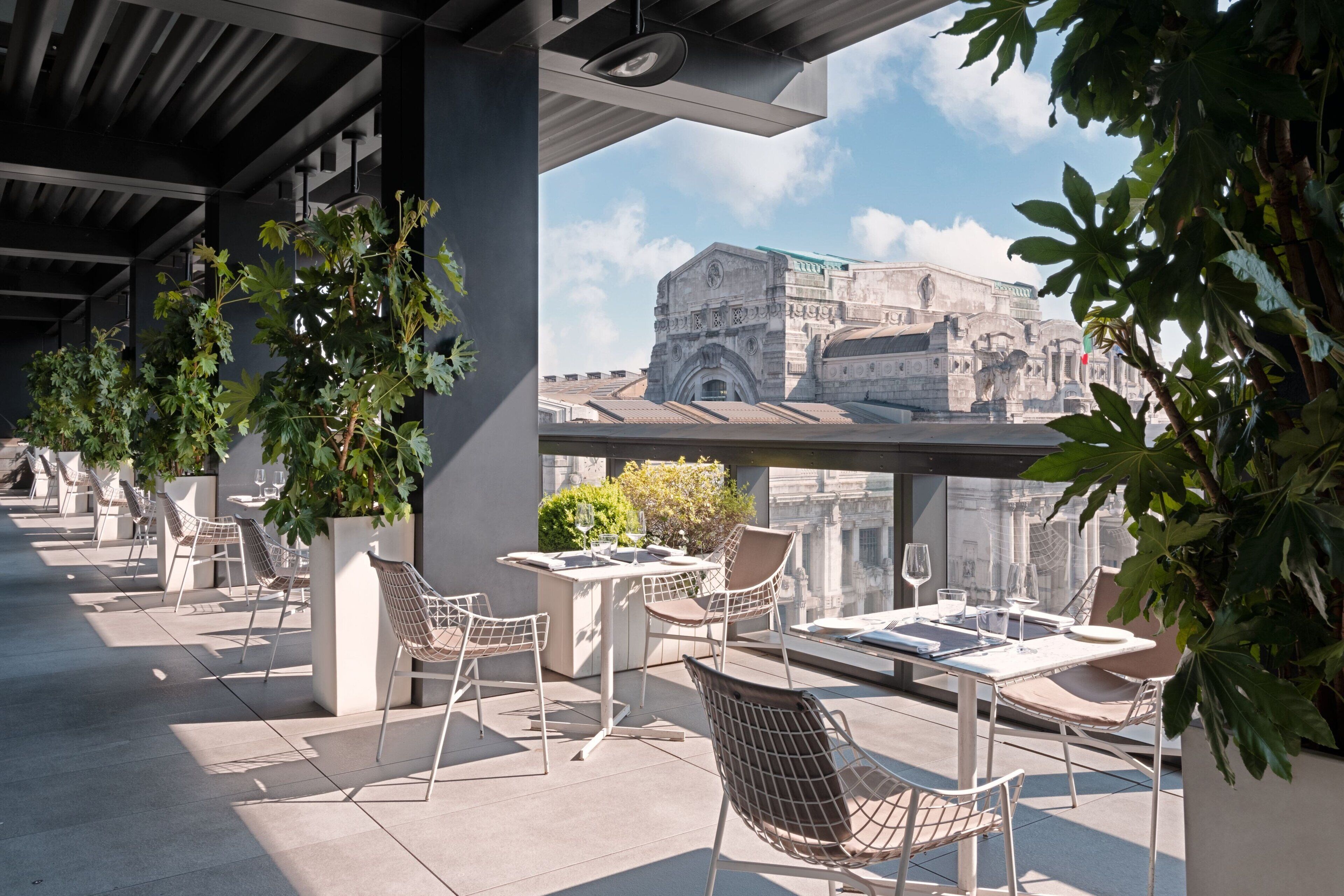 Rooftop terrace