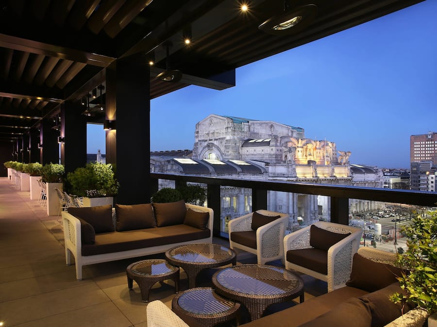 Terrasse sur le toit