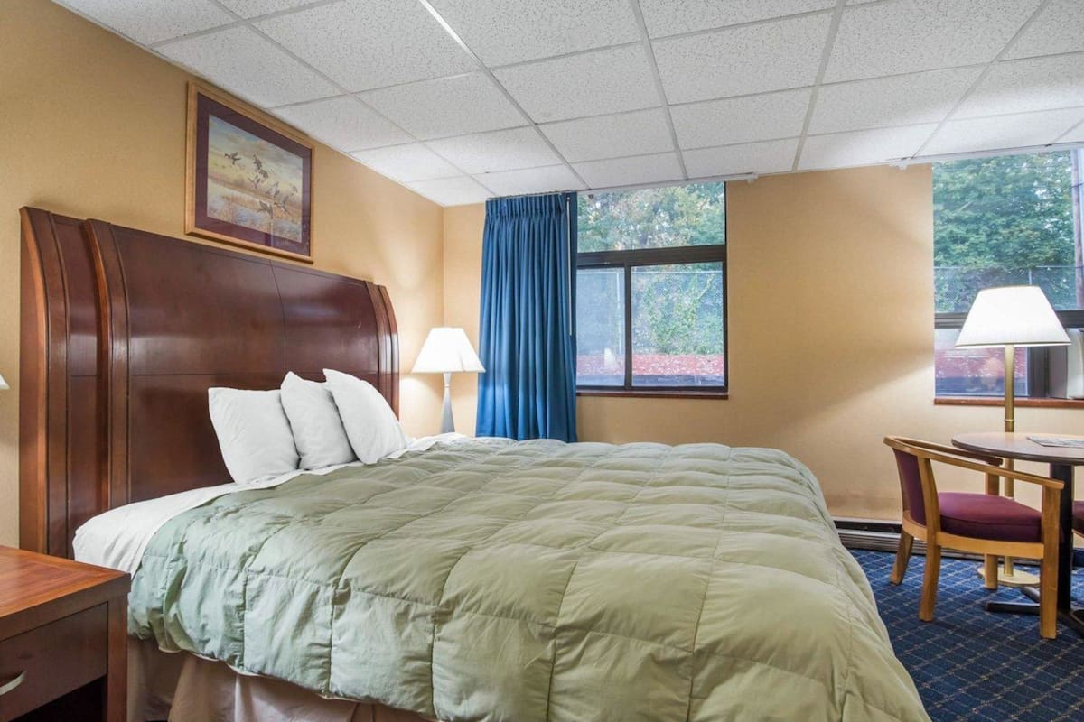 standard room, 1 king bed, non smoking | premium bedding, desk, free cots/infant beds, rollaway beds