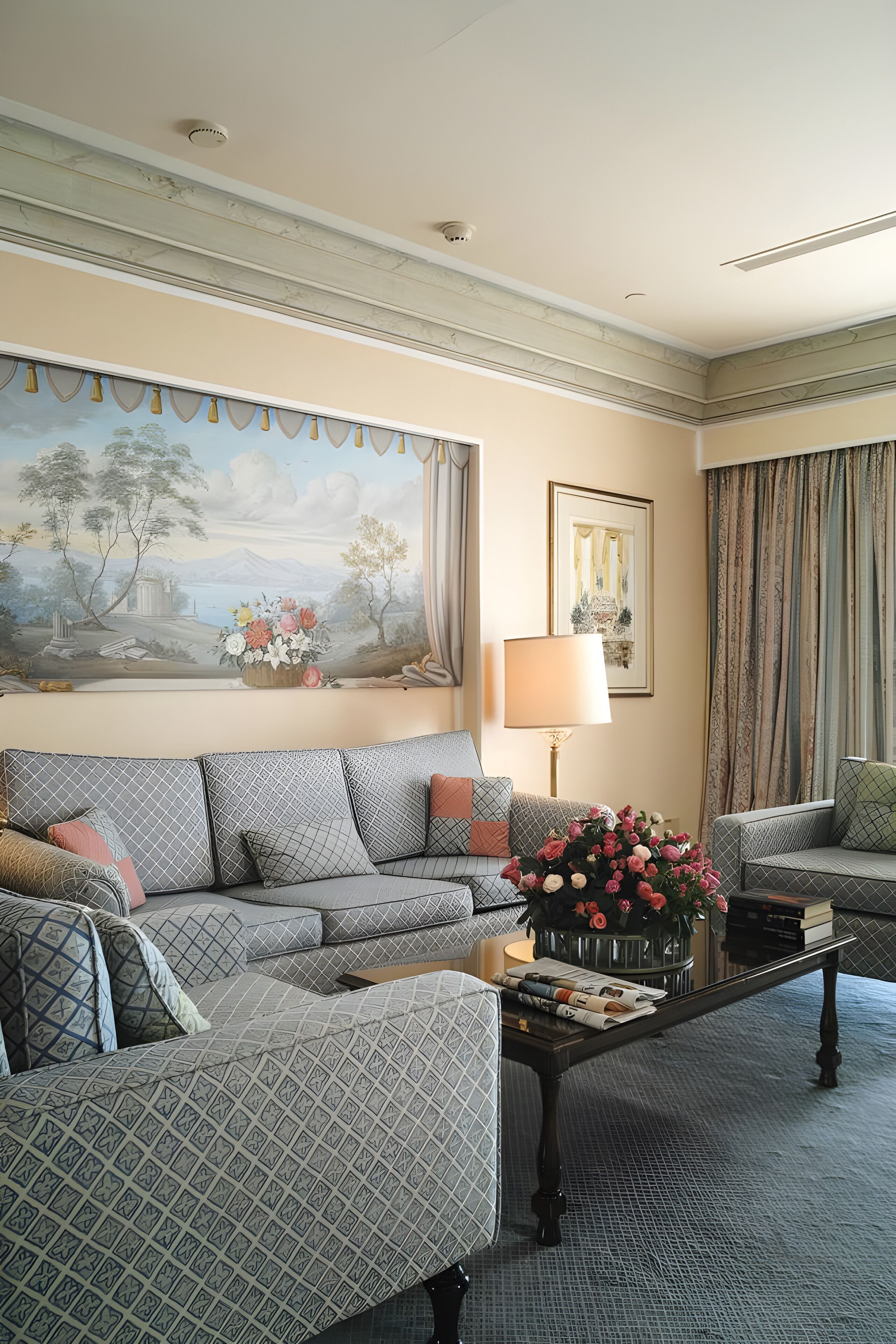 presidential suite | living area | lcd tv, toys
