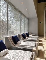 Indoor pool, seasonal outdoor pool, sun loungers