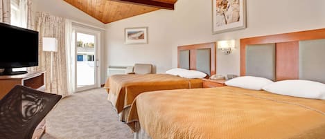 In-room safe, desk, iron/ironing board, free cribs/infant beds