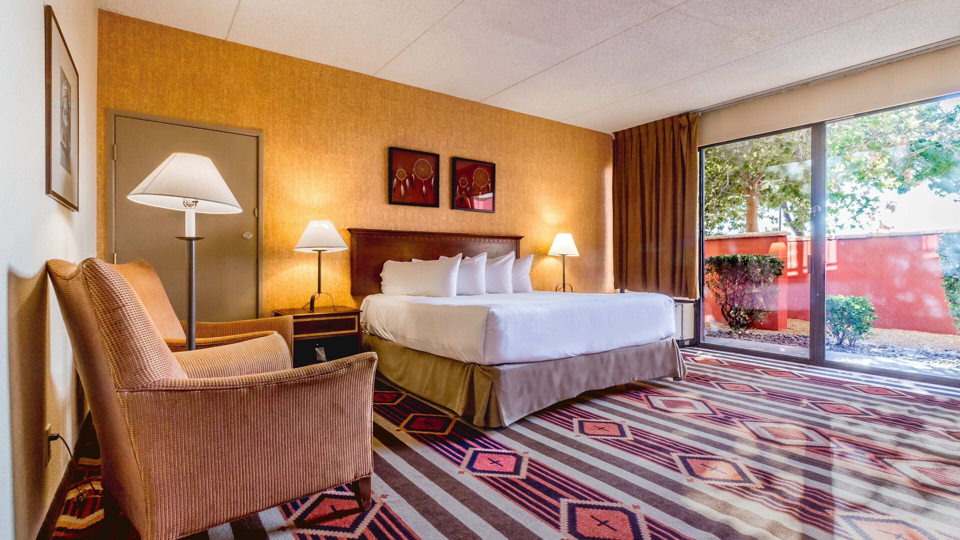 Premium bedding, in-room safe, individually decorated, desk