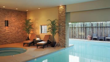 Indoor pool, outdoor pool